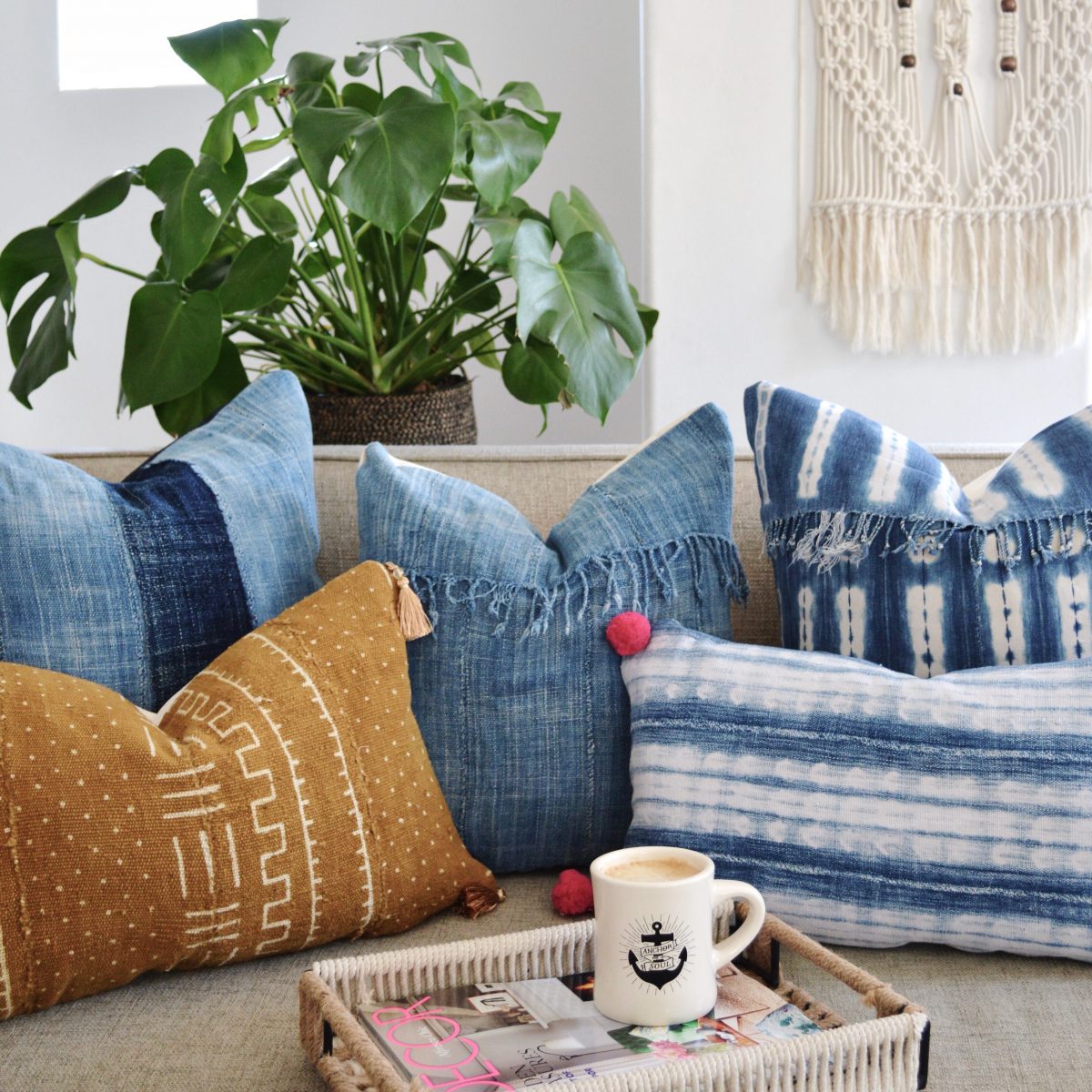 vintage pillows AND durable — an oxymoron?  not anymore!