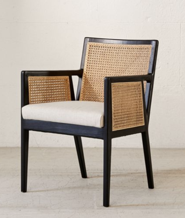 Cane chairs… a recent obsession of mine Kristin Dion Design