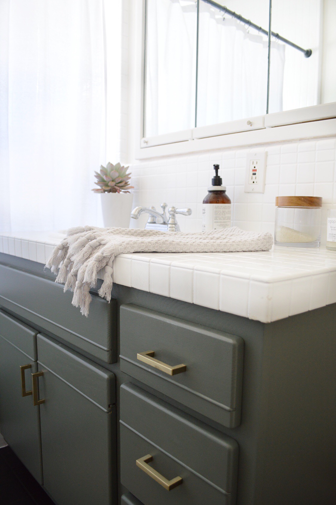 Modern Coastal DIY Bathroom Remodel