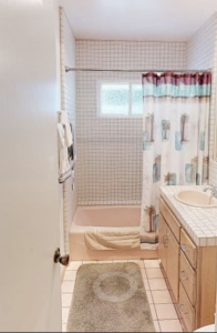 Kristin Dion Design DIY Bathroom Remodel Before Photo