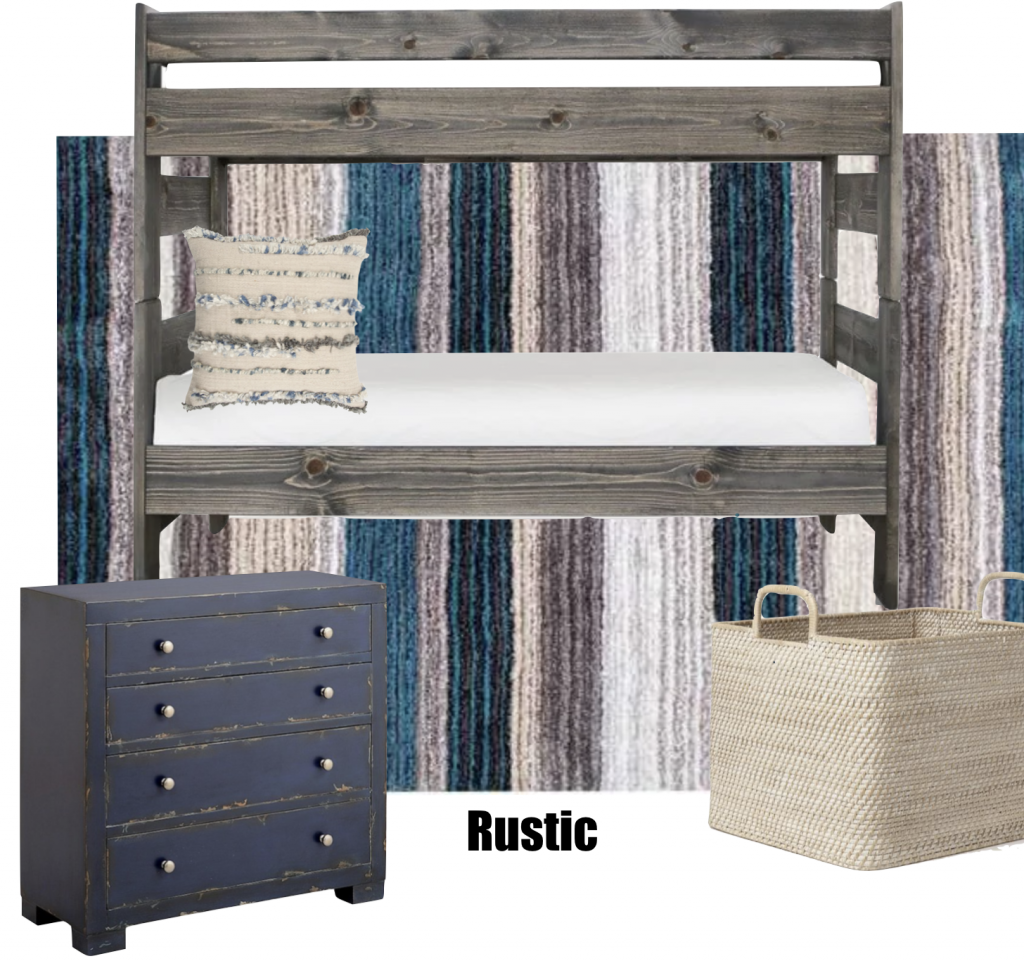 Rustic Inspired Boys Bedroom 