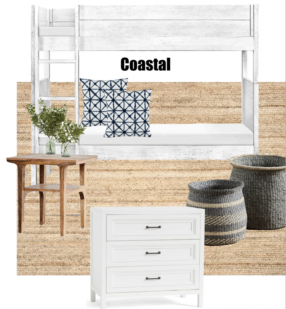 coastal inspired boys bedroom 