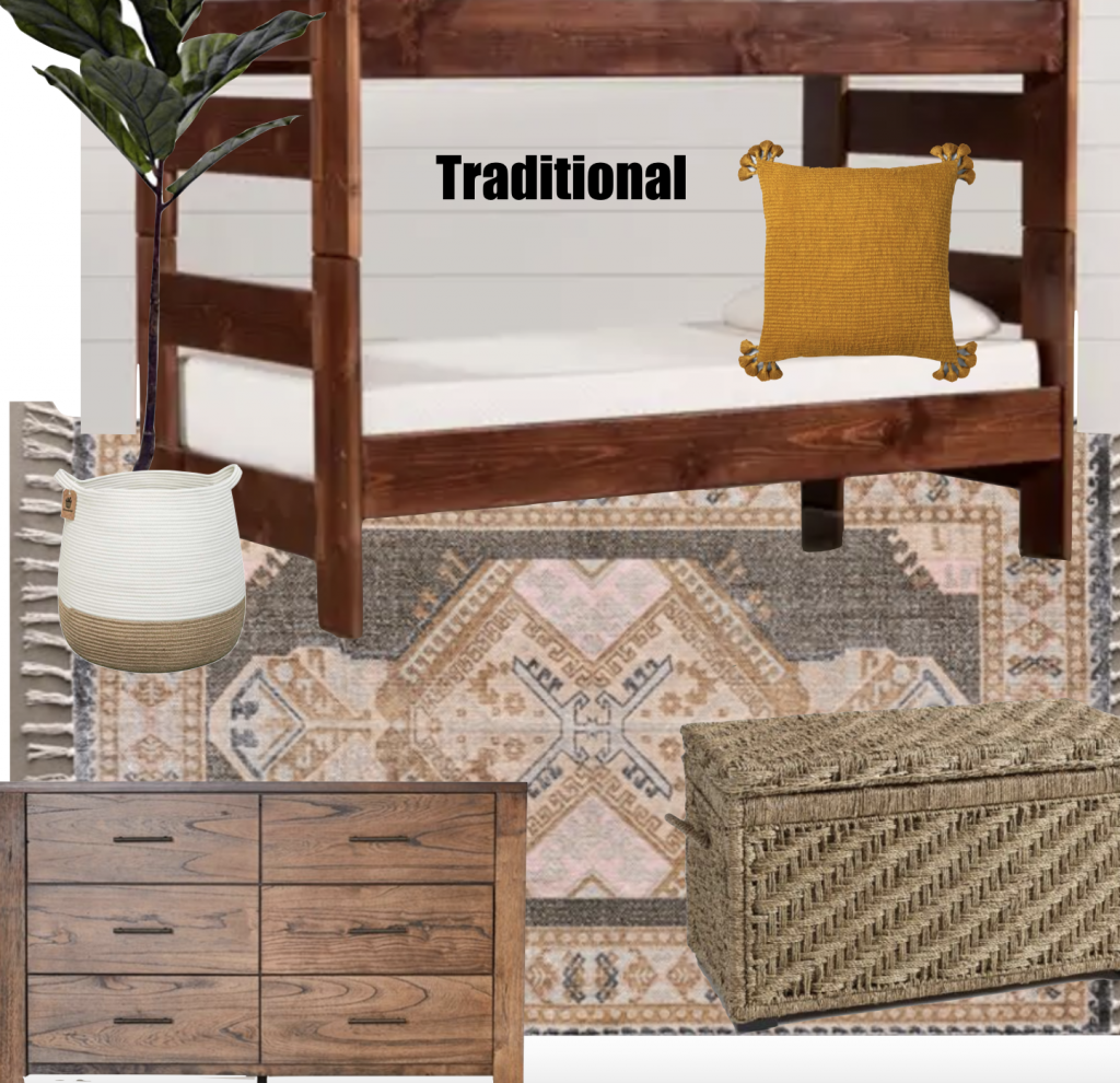 traditional inspired boys bedroom idea