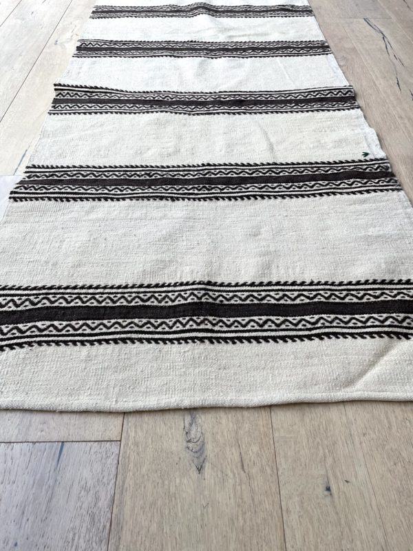 vintage killim striped rug