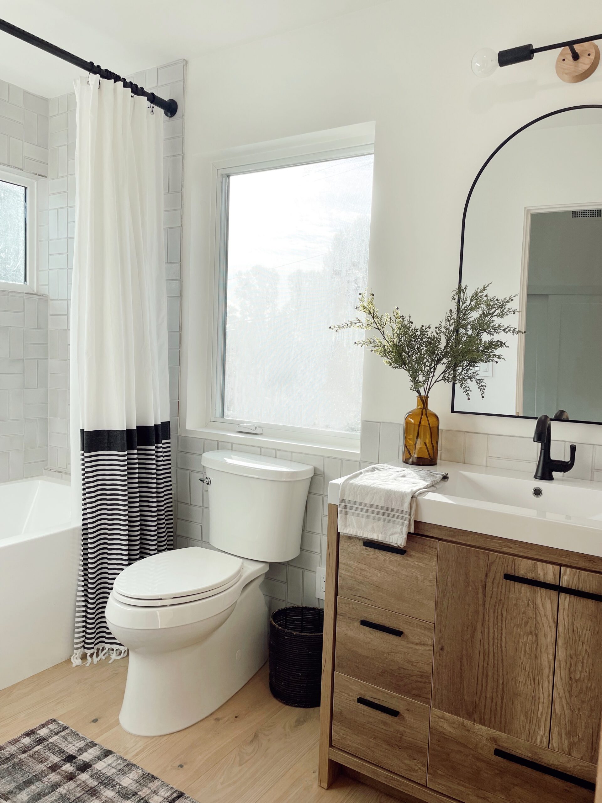 teenager boy bathroom reveal - Kristin Dion Design