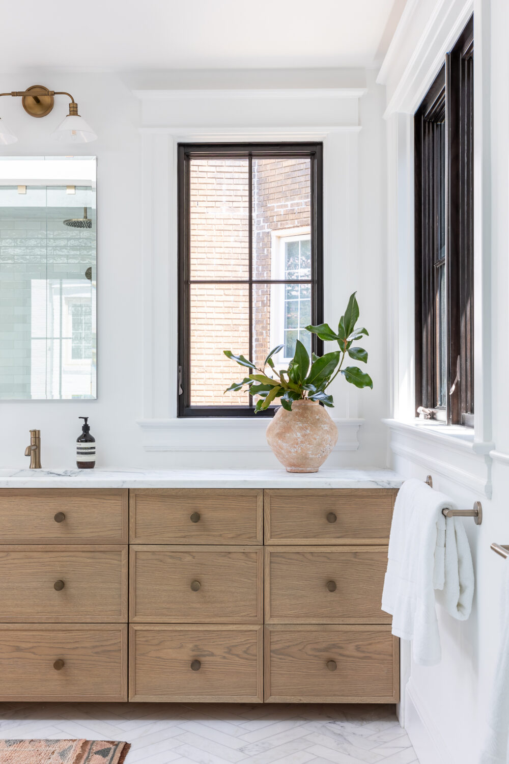 historic primary bathroom remodel and reveal