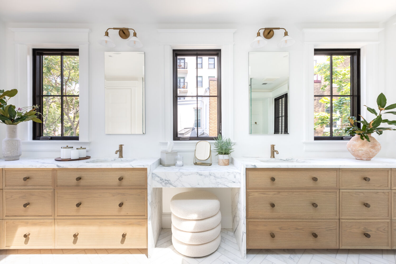 historic primary bathroom remodel and reveal