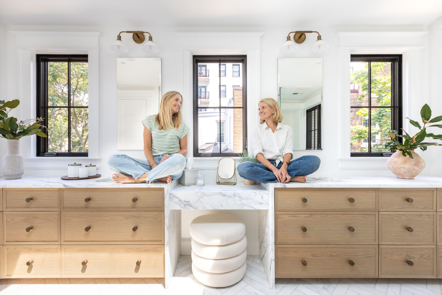 historic primary bathroom remodel and reveal