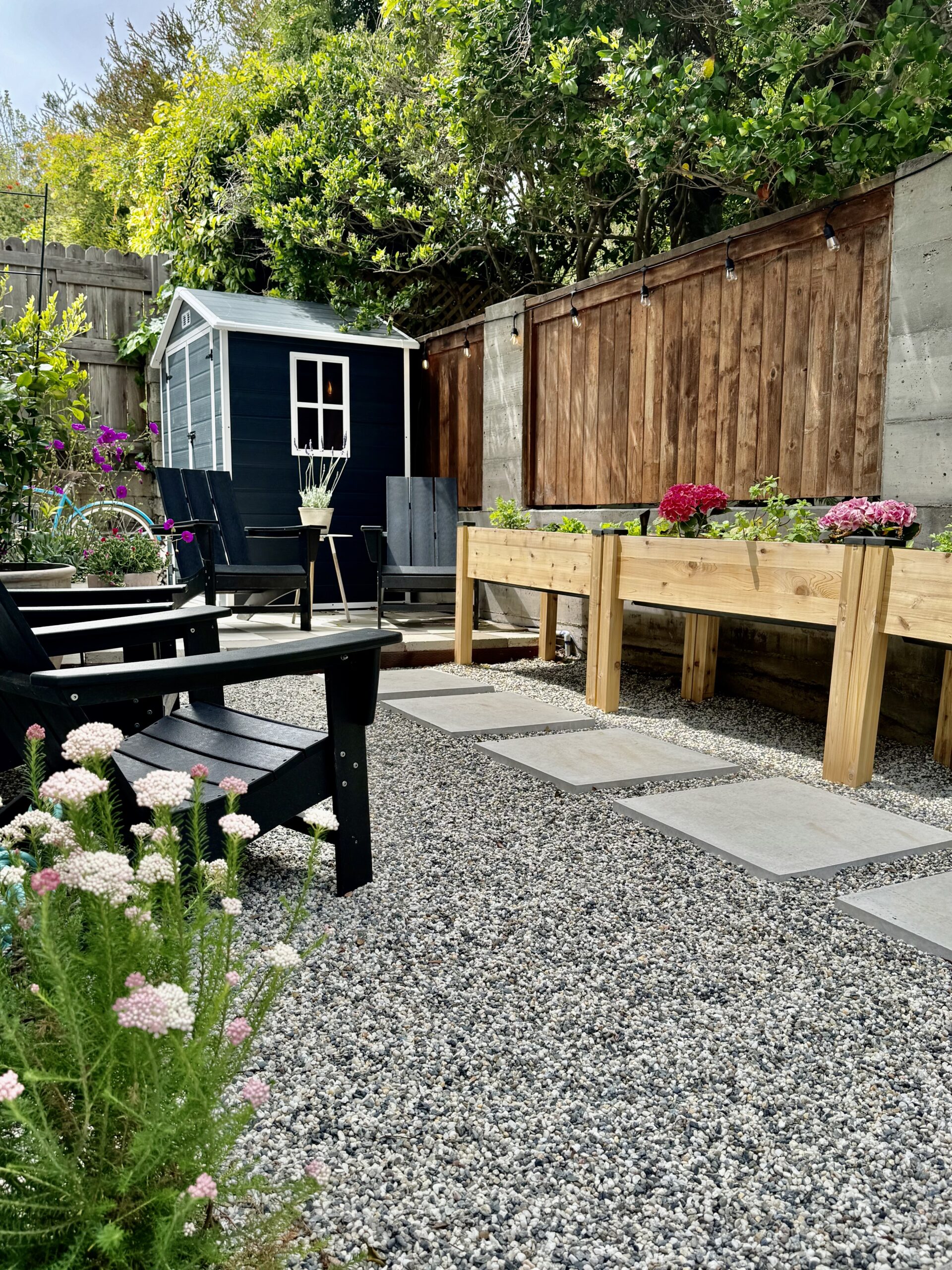 DIY garden retreat - how we transformed a neglected space to our favorite space